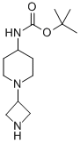 Structure of [1-(3-AZETIDINYL)-4-PIPERIDINYL]-CARBAMIC ACID 1,1-DIMETHYLETHYL ESTER