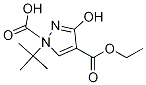 1-BOC-3-羟基吡唑-4-甲酸甲酯结构式