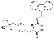 FMOC-O-PHOSPHO-D-TYROSINE结构式