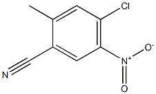 Structure of 4-Chloro-2-Methyl-5-nitrobenzonitrile