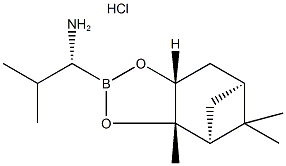 Structure of (R)-BoroVal-(+)-Pinanediol-HCl