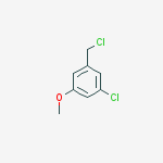 Structure of 1-Chloro-3-(chloromethyl)-5-methoxybenzene