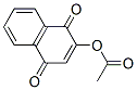 Structure of 2-(Acetyloxy)-1,4-naphthalenedione