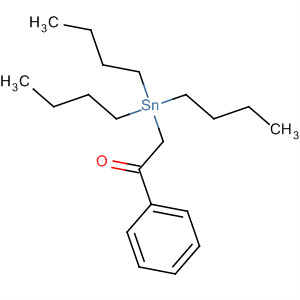 Structure of Ethanone, 1-phenyl-2-(tributylstannyl)-