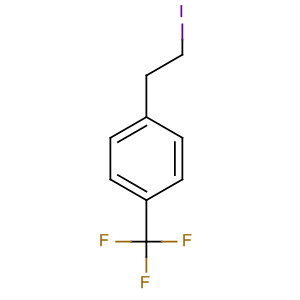 Structure of Benzene, 1-(2-iodoethyl)-4-(trifluoromethyl)-
