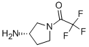 Structure of 3-PYRROLIDINAMINE,1-(TRIFLUOROACETYL)-,(S)-