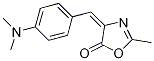 4-[4-(Dimethylamino)benzylidene]-2-methyl-1,3-oxazol-5(4H)-one结构式