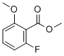 Structure of METHYL 2-FLUORO-6-METHOXYBENZOATE