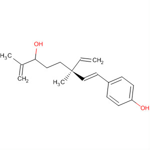 Phenol, 4-[(1E,3S)-3-ethenyl-6-hydroxy-3,7-dimethyl-1,7-octadienyl]-结构式
