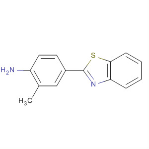 Structure of Benzenamine, 4-(2-benzothiazolyl)-2-methyl-