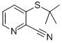 Structure of 3-TERT-BUTYLSULFANYL-PYRIDINE-2-CARBONITRILE