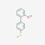 4'-(METHYLSULFANYL)[1,1'-BIPHENYL]-2-OL结构式