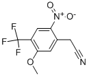 Structure of [2,5-Dimethoxy-4-(trifluormethyl)phenyl]acetonitril