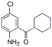 2-氨基-5-氯苯基环己甲酮结构式