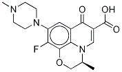 Structure of 9-Piperazino Levofloxacin
