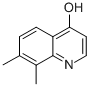 7,8-DIMETHYL-4-QUINOLINOL结构式