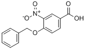Structure of 4-BENZYLOXY-3-NITROBENZOIC ACID