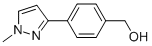 Structure of [4-(1-Methyl-1H-pyrazol-3-yl)phenyl]methanol