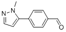 Structure of 4-(1-METHYL-1H-PYRAZOL-5-YL)BENZALDEHYDE