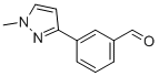 Structure of 3-(1-Methyl-1H-pyrazol-3-yl)benzaldehyde
