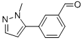 Structure of 3-(1-METHYL-1H-PYRAZOL-5-YL)BENZALDEHYDE