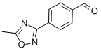 Structure of 4-(5-METHYL-1,2,4-OXADIAZOL-3-YL)BENZALDEHYDE