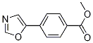 Structure of Methyl 4-(5-Oxazolyl)benzoate