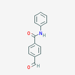 Structure of Benzamide, 4-formyl-N-phenyl-