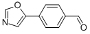 Structure of 4-(OXAZOL-5-YL)BENZALDEHYDE