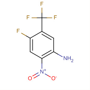 Structure of 5-AMINO-2-FLUORO-4-NITROBENZOTRIFLUORIDE