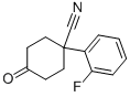 Structure of 4-Cyano-4-(2- fluorophenyl)cyclohexan-1-one