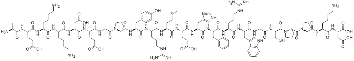 Structure of BETA-MSH, HUMAN