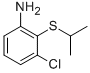 Structure of 3-CHLORO-2-(ISOPROPYLTHIO)ANILINE