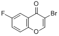 Structure of 3-BROMO-6-FLUOROCHROMONE