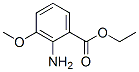 Benzoic acid,2-amino-3-methoxy-, ethyl ester结构式