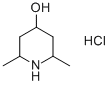 Structure of 2,6-DIMETHYL-4-HYDROXYPIPERIDINE HYDROCHLORIDE