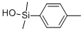 Structure of Dimethyl-(p-tolyl)silanol
