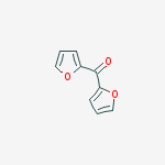 Structure of Methanone, di-2-furanyl-