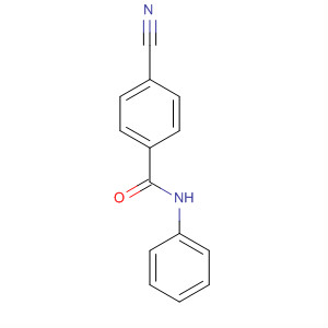 Structure of Benzamide, 4-cyano-N-phenyl-