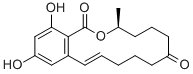 Structure of ZEARALENONE