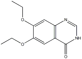 Structure of 6,7-diethoxyquinazolin-4(3H)-one