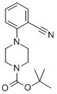 1-BOC-4-(2 - 氰基苯基)哌嗪结构式