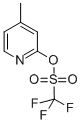Structure of 4-Methyl-2-(trifluoromethanesulfonyl)Oxypyridine