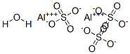 Structure of Aluminium sulfate hydrate
