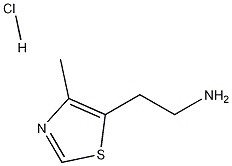 Structure of 5-(2-Aminoethyl)-4-methylthiazole monohydrochloride
