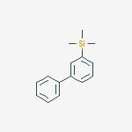 Structure of biphenyl-3-yl(trimethyl)silane