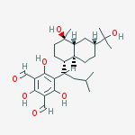 Structure of macrocarpal I