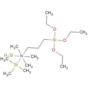 Structure of Silanamine, 1,1,1-trimethyl-N-[3-(triethoxysilyl)propyl]-N-(trimethylsilyl)-