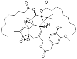 Structure of PHORBOL 12,13-DIDECANOATE 20-HOMOVANILLATE