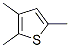 Structure of 2,3,4-Trimethylthiophene
